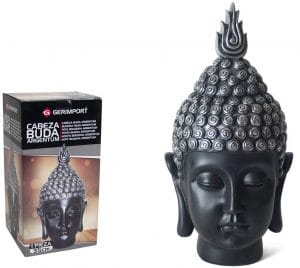 G. Cabeça buda argentum 35 CM