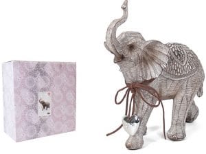 G. Elefante resina 21.5 x 20.5 CM