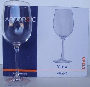 L. CONJ. 6 COPOS C/ PE 48 CL VINA