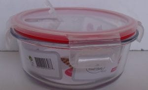 F. Caixa vidro red. c/ tampa respiro 500 ML