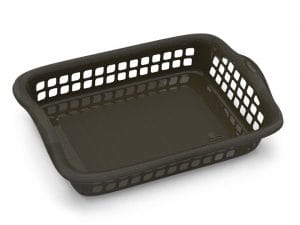 CESTO DE ROUPA HIPBASKET BAIXO CINZA