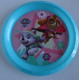 PRATO PLASTICO PATROL DIAM. 22 CM