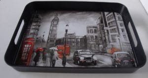 BANDEJA C/ ASA 36 x 26 CM