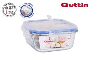 H. TAP. HERMETICO QUAD. C/ TAMPA RESPIRO 14 x 14 CM