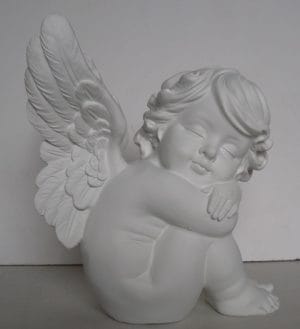 N. Anjo de resina 24 CM