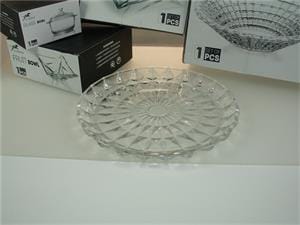 N. PRATO DE VIDRO 34.5 CM DIAM.