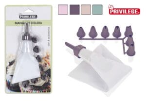 B. MANGA DE PASTELARIA C/ 8 BICOS