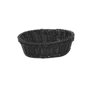 C. CESTO DO PÃO OVAL PRETO