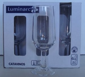 CONJ. 6 COPOS 8 CL CATIVINOS