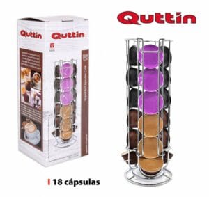 SUPORTE CROMADO CAPSULAS P/ 18 DOLCE GUSTO