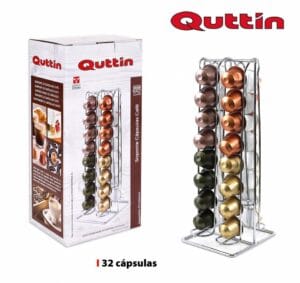 SUPORTE CROMADO CAPSULAS P/ 32 NESPRESSO