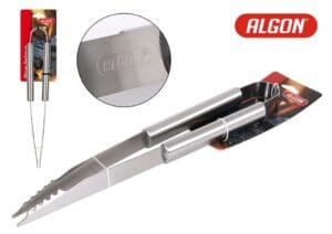 CHU. PINÇA DE CHURRASCO INOX ALGON