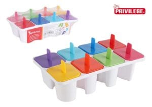 B. CONJ. 8 MOLDES PARA GELADOS