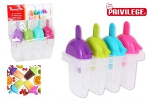 B. CONJ. 4 MOLDES PARA GELADOS