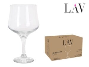 GIN CONJ. 6 COPOS DE GIN 690 CC