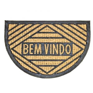 TAPETE ENTRADA MEIA LUA