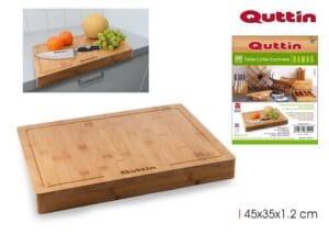 TABUA PLACA DE CORTE BAMBU 45 X 35 X 1.2 CM