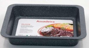 ASSADEIRA ANTI-ADE. 28 X 22 X 5 CM