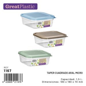 1.5 L CAIXA PLASTICO