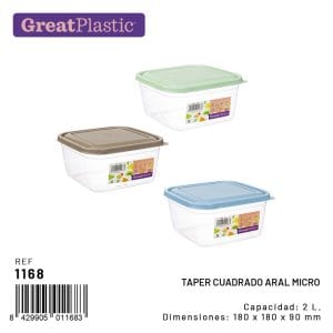 2 L CAIXA PLASTICO