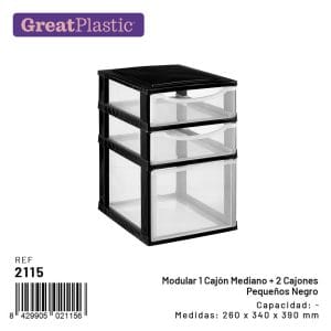 PRETA PRATELEIRA EMPELHAVEL CONJ. 3