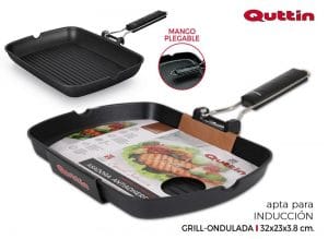 GRELHADOR 32 x 23 x 3.8 CM INDUCAO