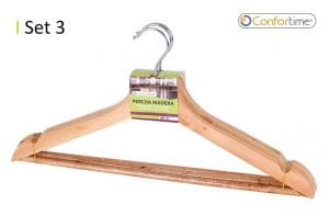 CONJ. 3 CRUZETAS MADEIRA