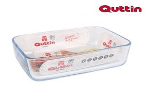 ASSAD. VIDRO RECT. 20.5 x 13.5 x 4.8 CM 925ML