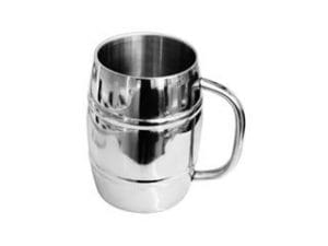 CANECA CERVEJA INOX 40 CL