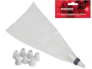 B. SACO PASTELEIRO C/8 BICOS JD330