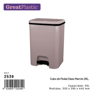 26 LT BALDE C/ PEDAL BEJE