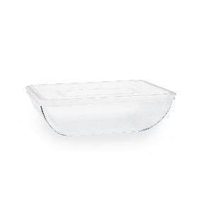 RECIPIENTE RECTANGULAR BOROSILICATO 2.4 L