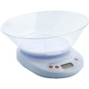 BALANÇA COZINHA COM CESTO 20 x 16 x 12 CM - 5 KG