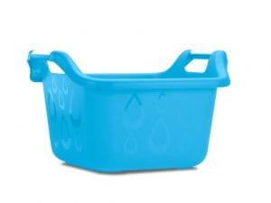 BACIA QUADRADA C/ASAS 16 L AZUL