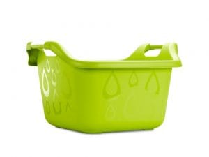 BACIA QUADRADA C/ASAS 24 L VERDE