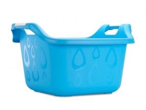 BACIA QUADRADA C/ASAS 36 L AZUL