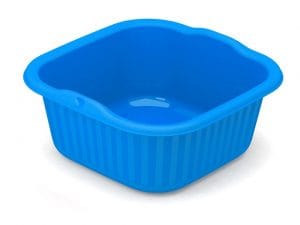 BACIA QUADRADA 9.5L AZUL