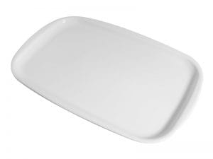 TRAVESSA RECT. 33 CM PORC.CANTINA