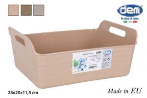 C. CESTO MULTIUSOS JANO 28 X 20 X 11.5 CM