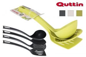 Q. CONJ. DE 4 UTENSILIOS NYLON