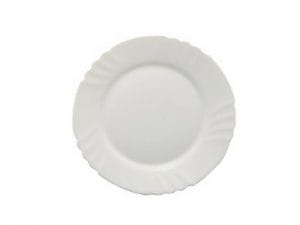 E. PRATO RASO 25 CM EBRO BRANCO