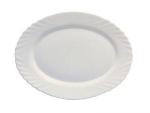 E. TRAVESSA OVAL 36 CM EBRO BRANCO