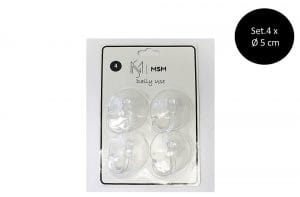 GANCHOS VENTOSA 4 UN.