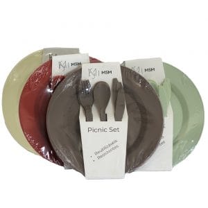 CONJ. 12 PÇS DE PIC-NIC