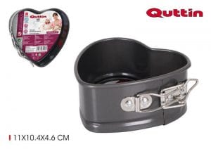 FORMA DE BOLO CORAÇAO FUNDO AMOVIVEL