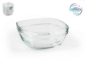 SALADEIRA DURALEX QUADRADA 11 CM