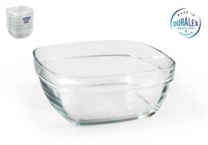 SALADEIRA DURALEX QUADRADA 14 CM
