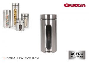 FRASCO VIDRO C/JANELA 1500 ML