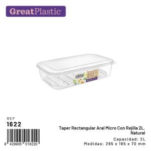 2 L CX ALIM RECT ARAL MICRO C/GRADE