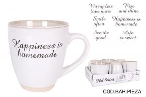 A. CHAVENA DE PORCELANA 450 CC